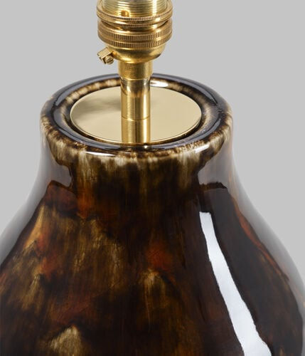 Avebury Table Lamp Tortoise Shell