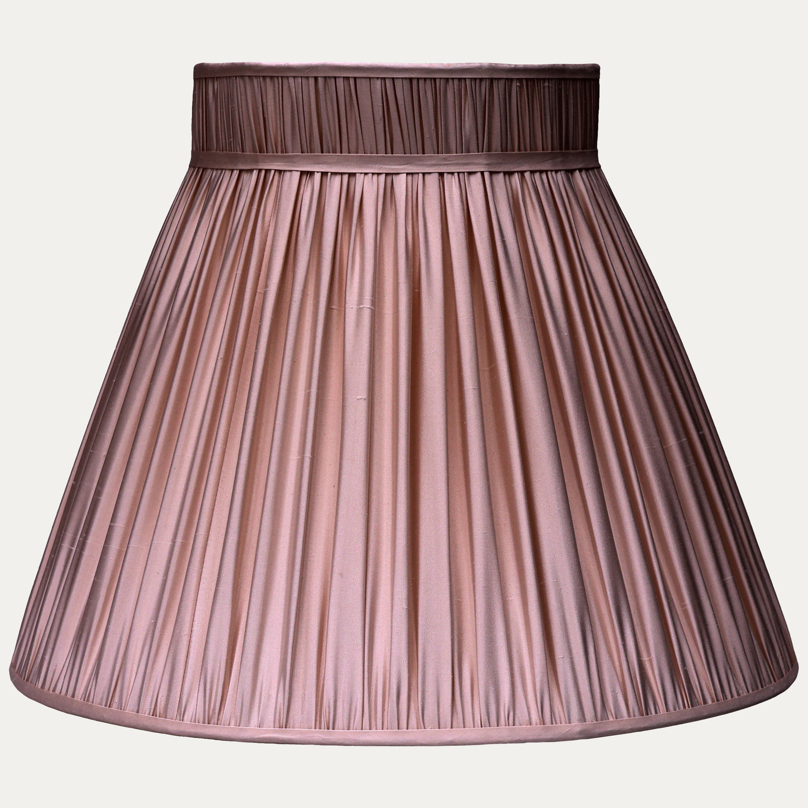 Douppion Mirage Silk Collar Top Lampshade
