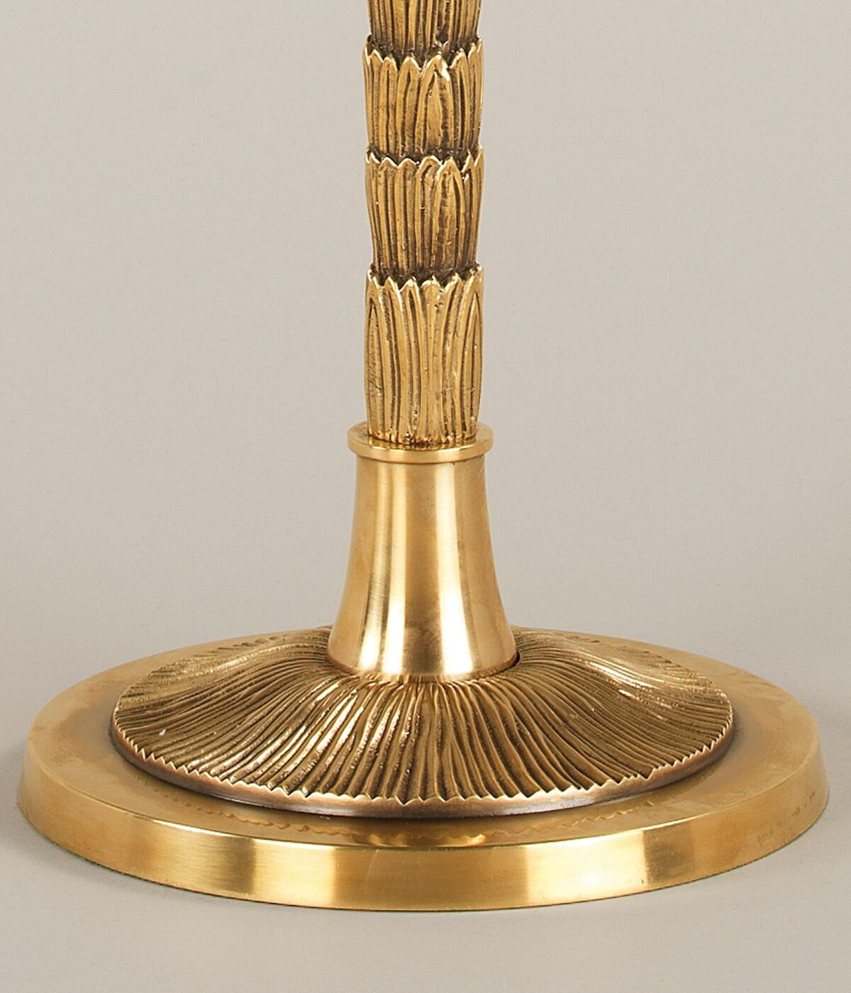 Acanthus Column Table Lamp Brass