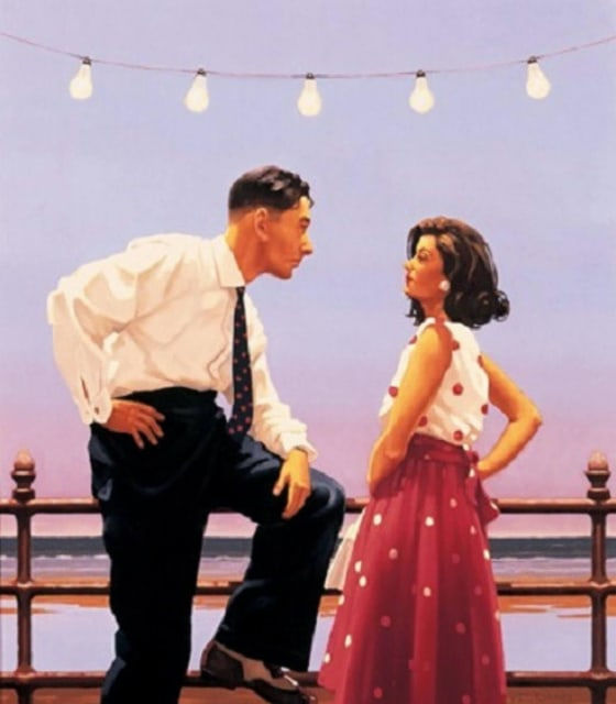 Jack Vettriano The Big Tease