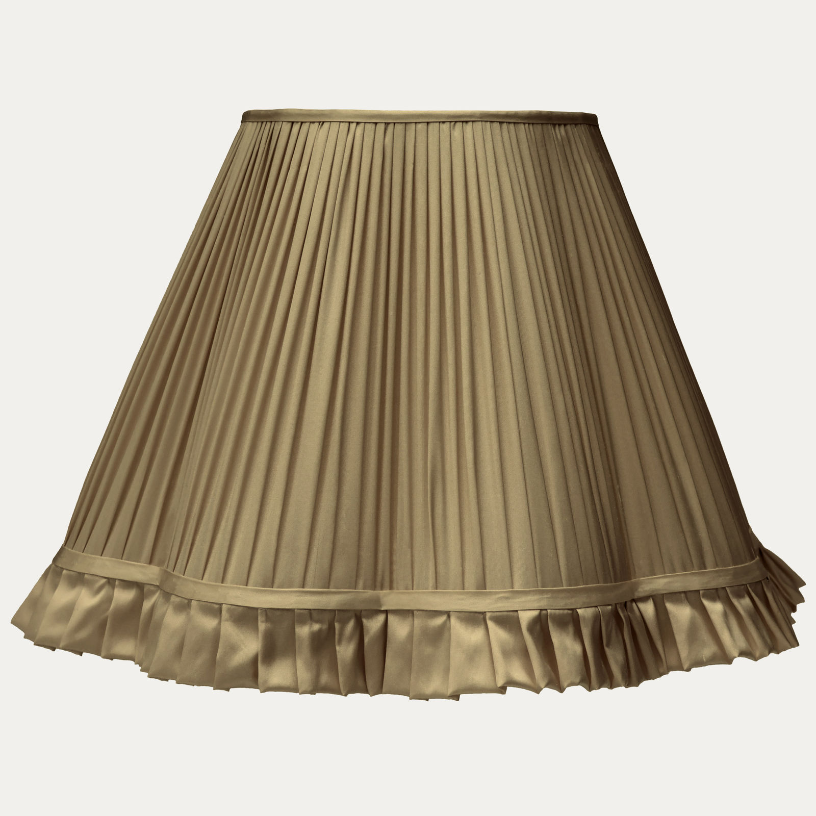 Douppion Cedar Silk Scallop Lampshade