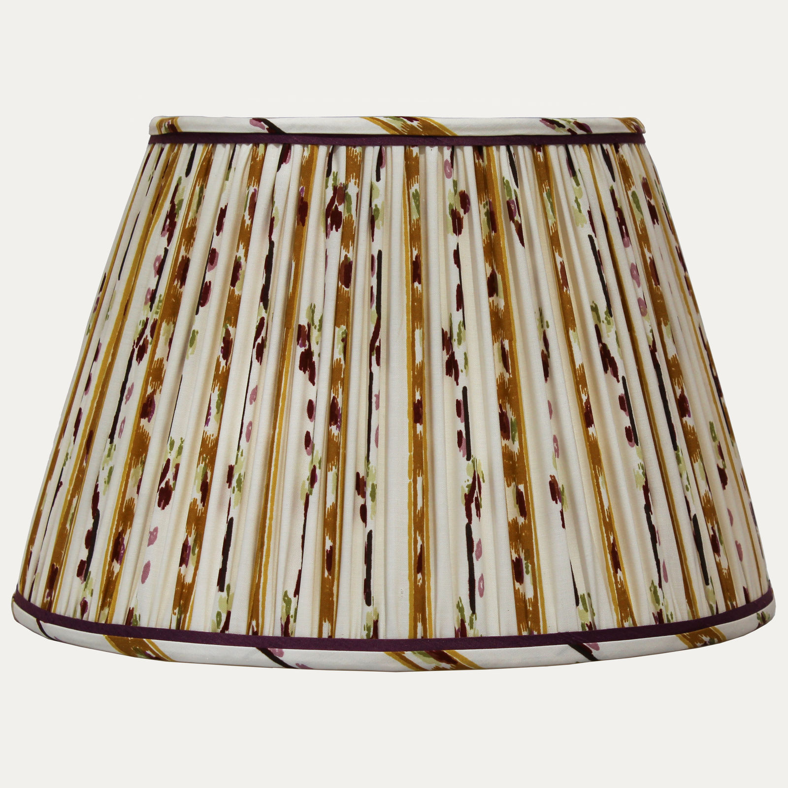 Le Manach Madame Elisabeth Tournesol Lampshade with Inset Trim