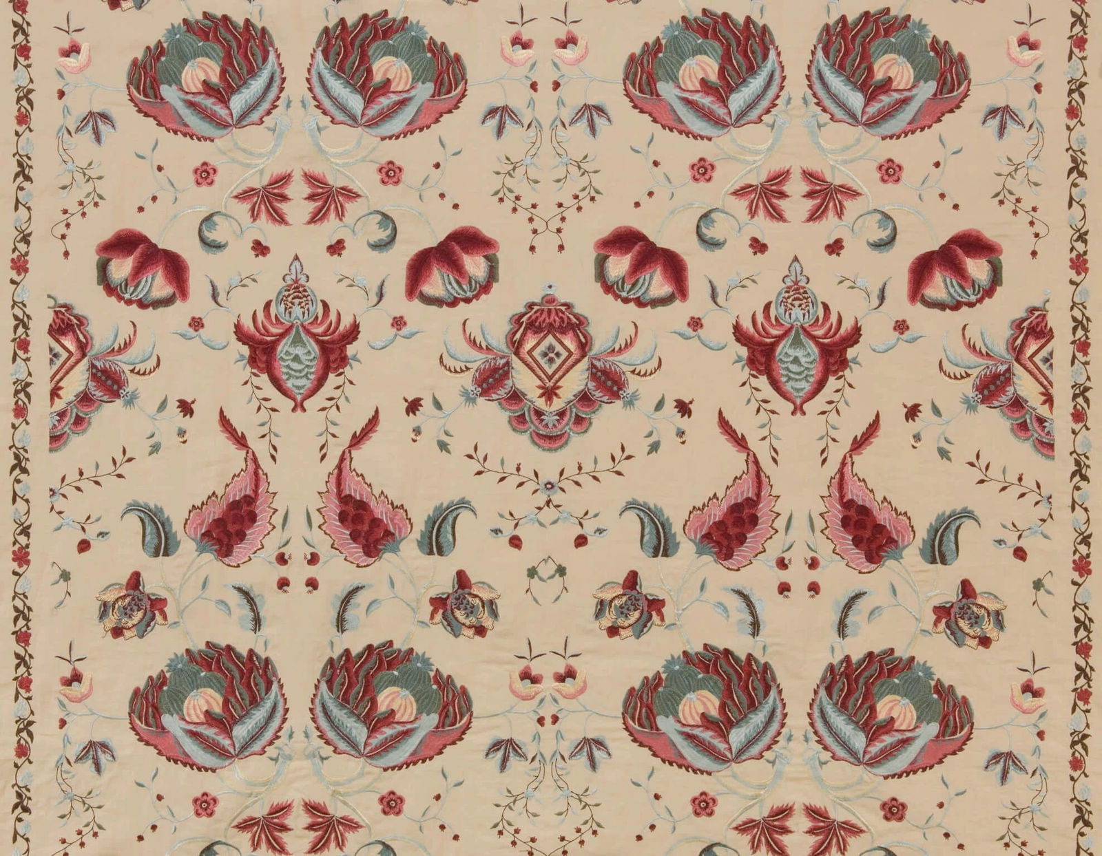 Pondicherry Broderie Multicolore