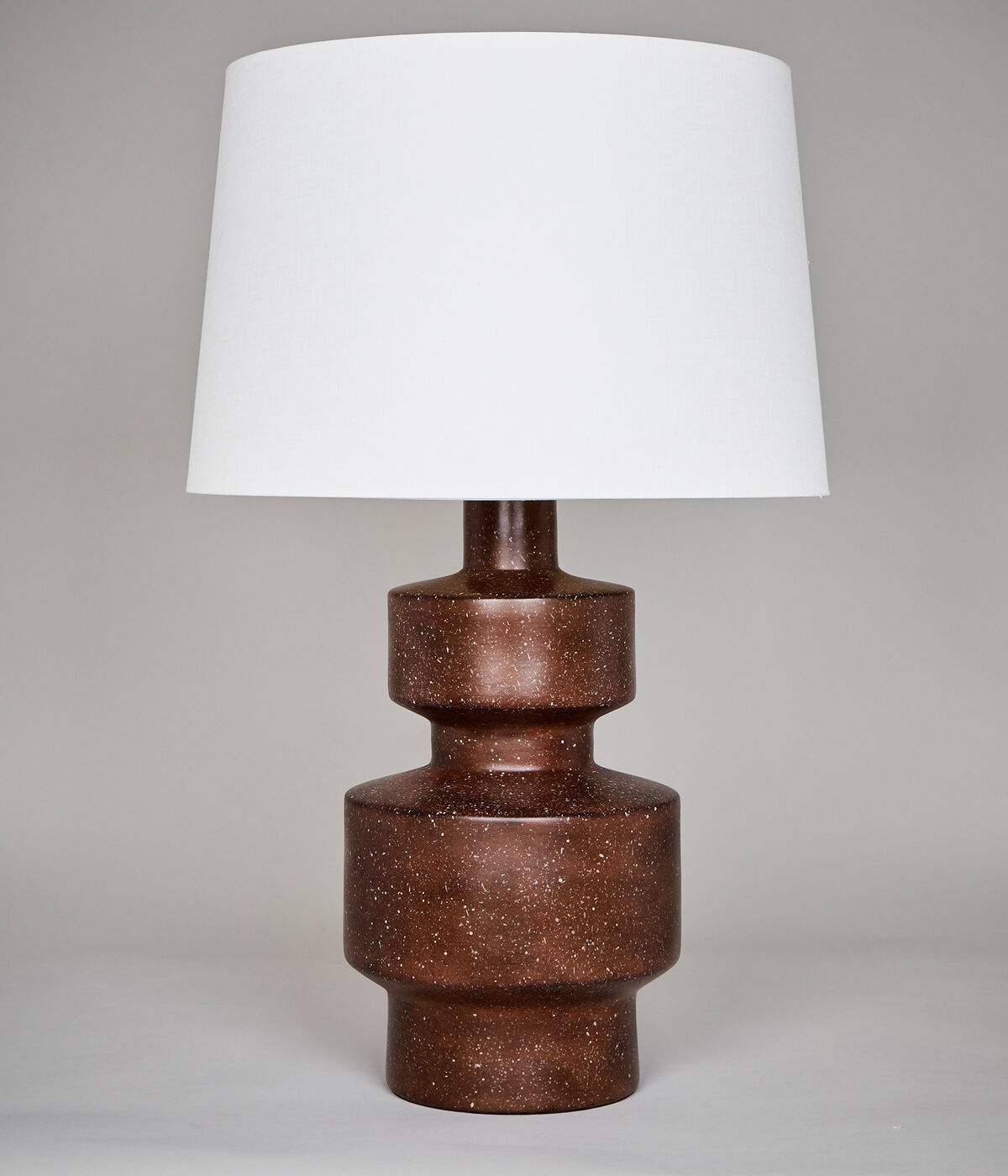 Shoreham Table Lamp Glazed Ceramic Porphyry