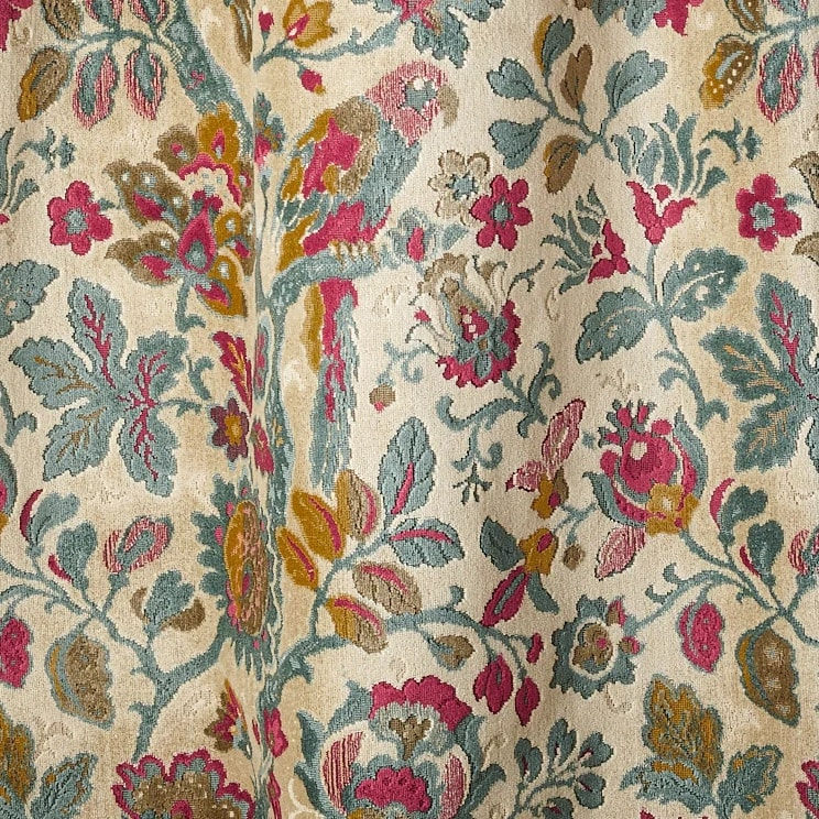 Tree Of Life Velvet Blue Provence