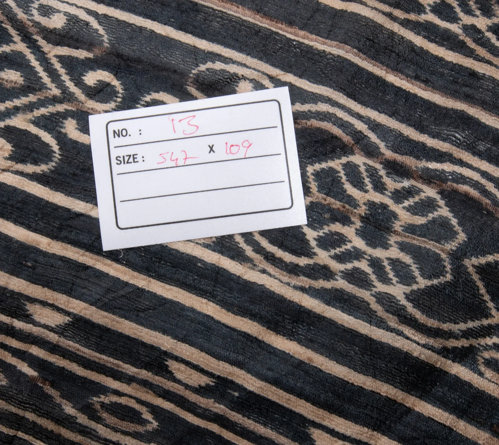 Vintage Indian Block Print Textile