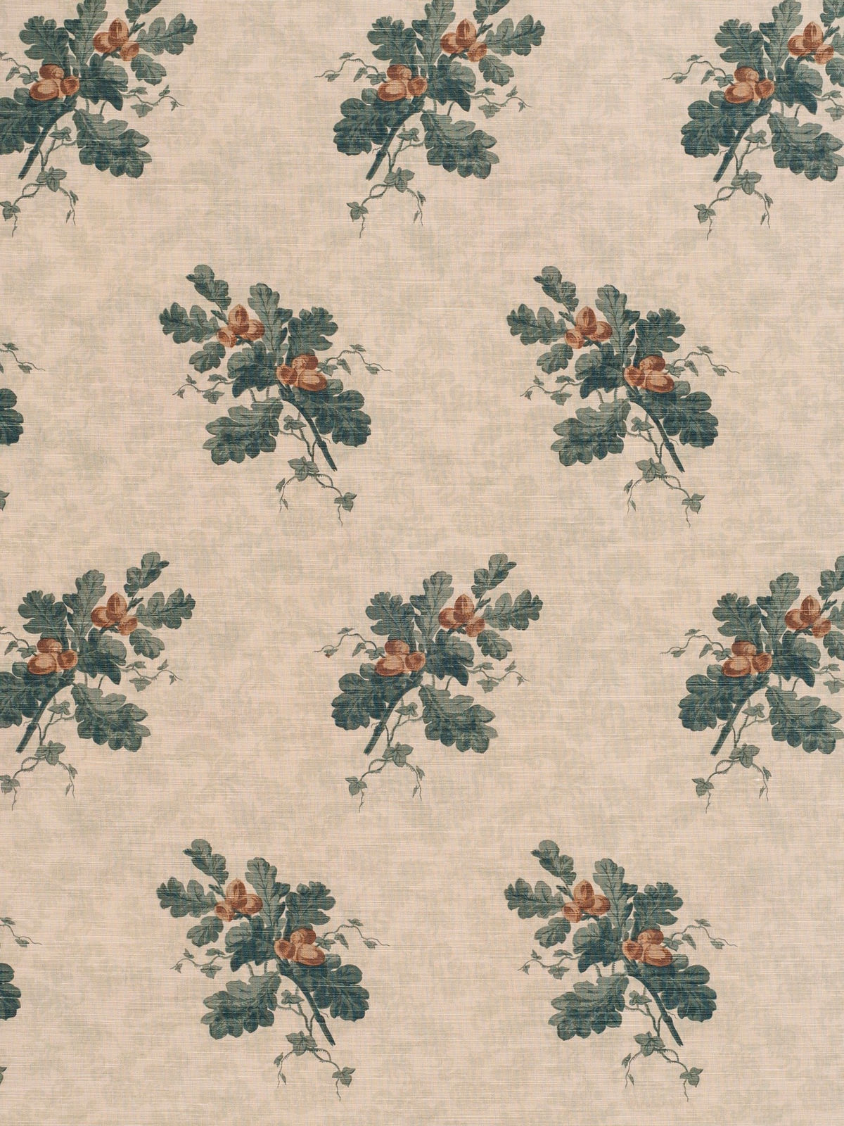 Centenary Teal On Beige