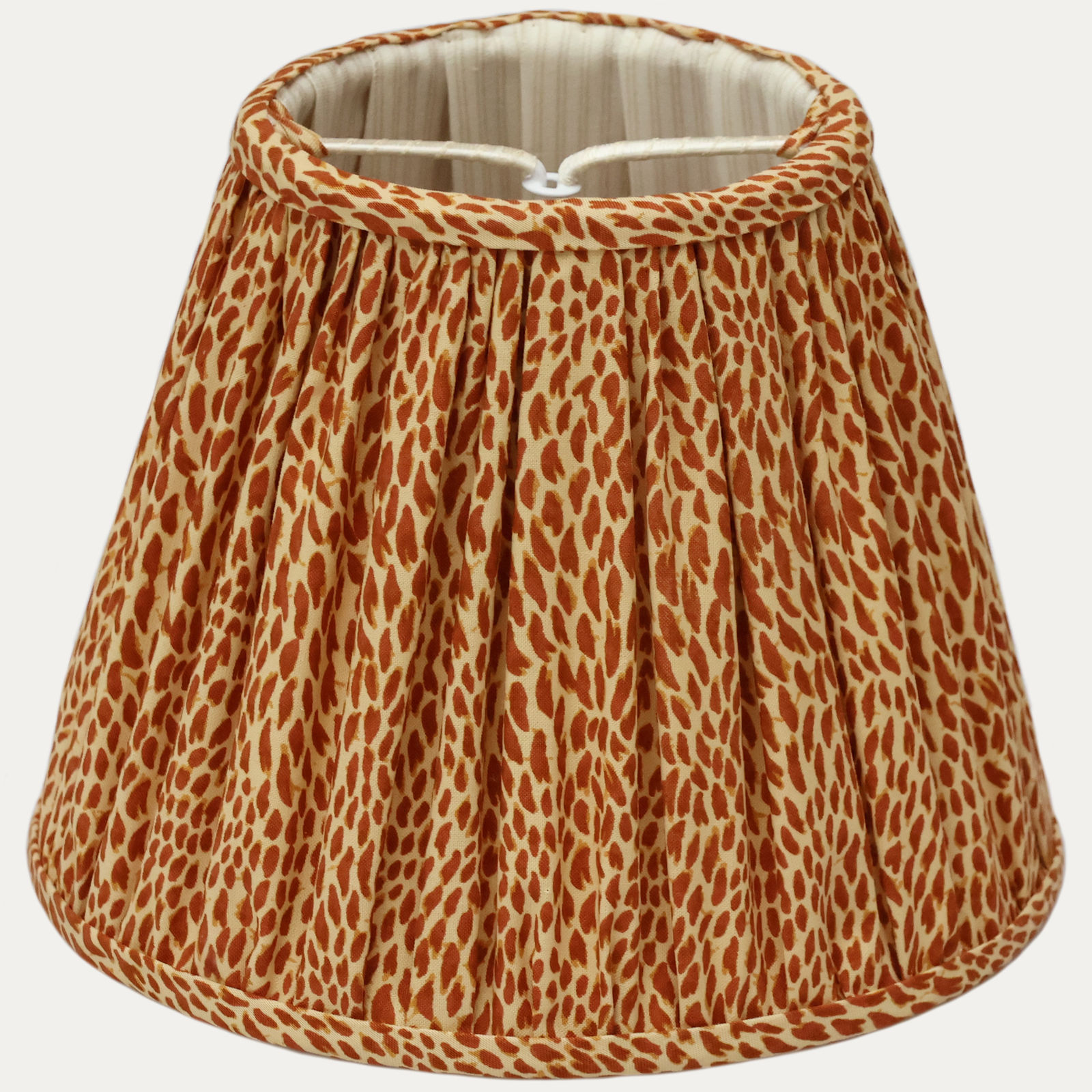 Pierre Frey Plumettes Curry Candle Clip Lampshade