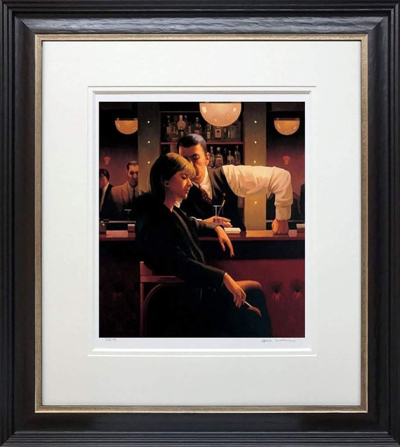 Jack Vettriano Cocktails and Broken Hearts Framed