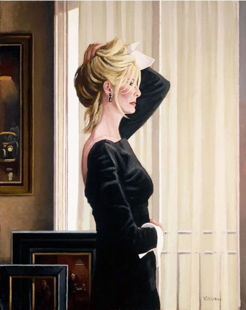 Jack Vettriano Black on Blonde