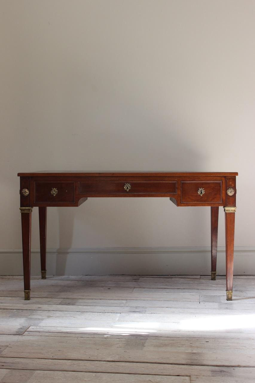 Fine 19th Century French Mahogany Desk