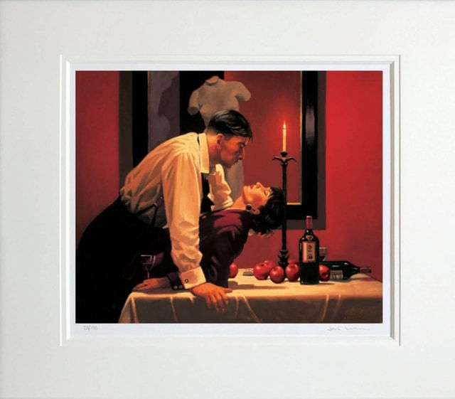 Jack Vettriano The Party's Over Mounted