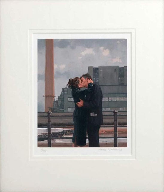 Jack Vettriano Long Time Gone Mounted