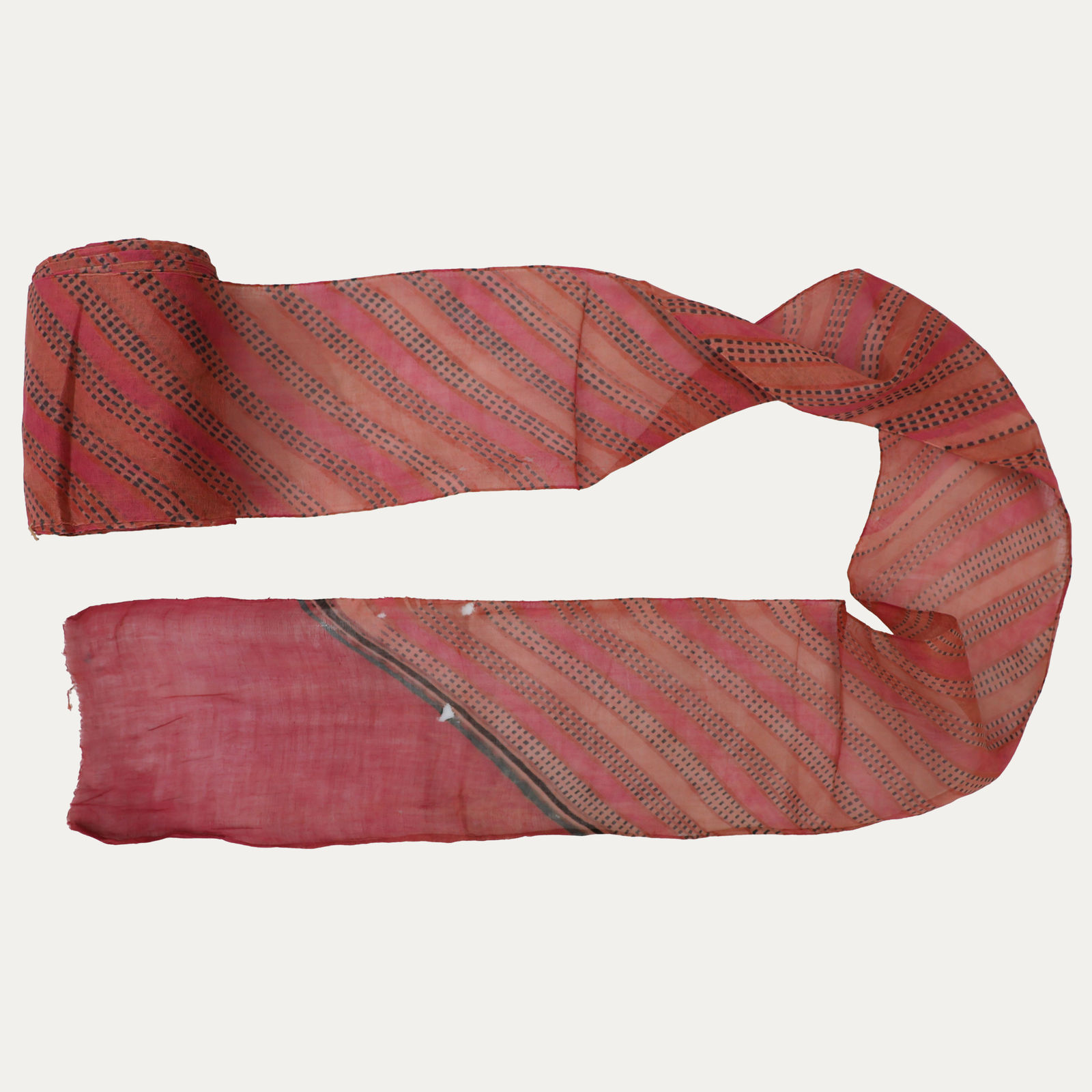 Vintage Indian Turban Rajasthani Leheriya