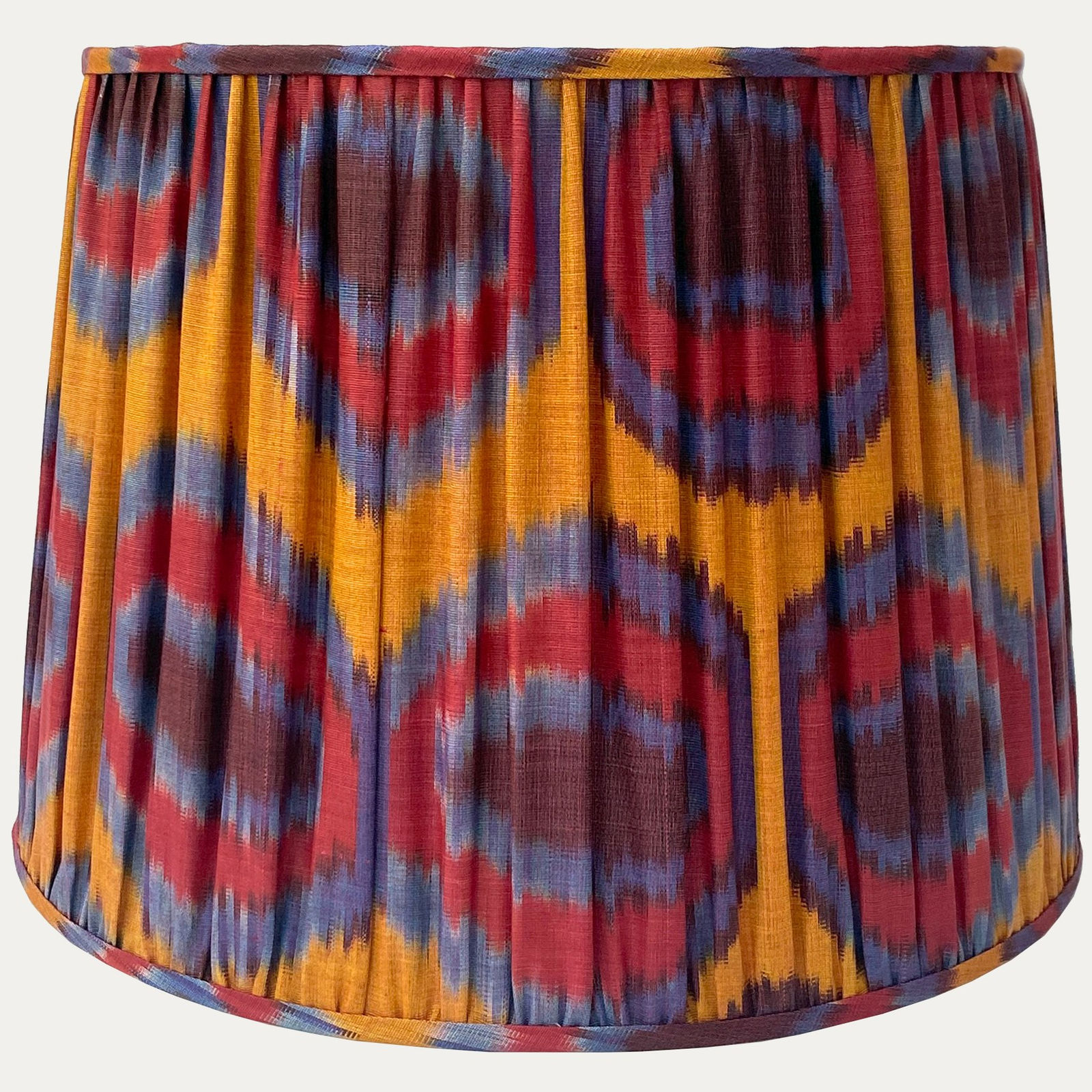 Bermingham & Co Hand-Woven Adras Ikat Lampshade