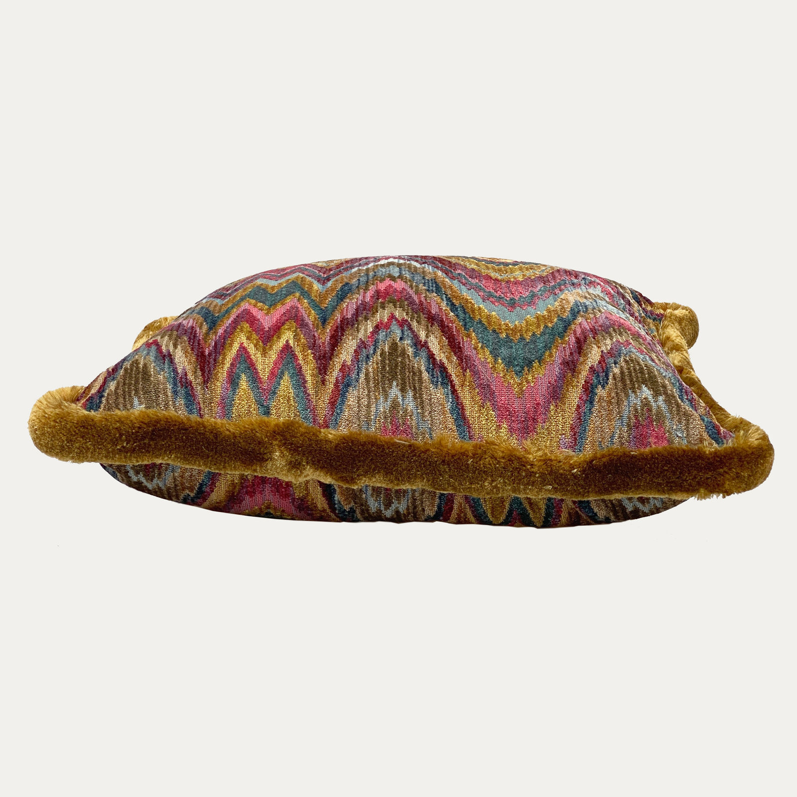 Clarence House Talcy Velvet Document Decorative Cushion