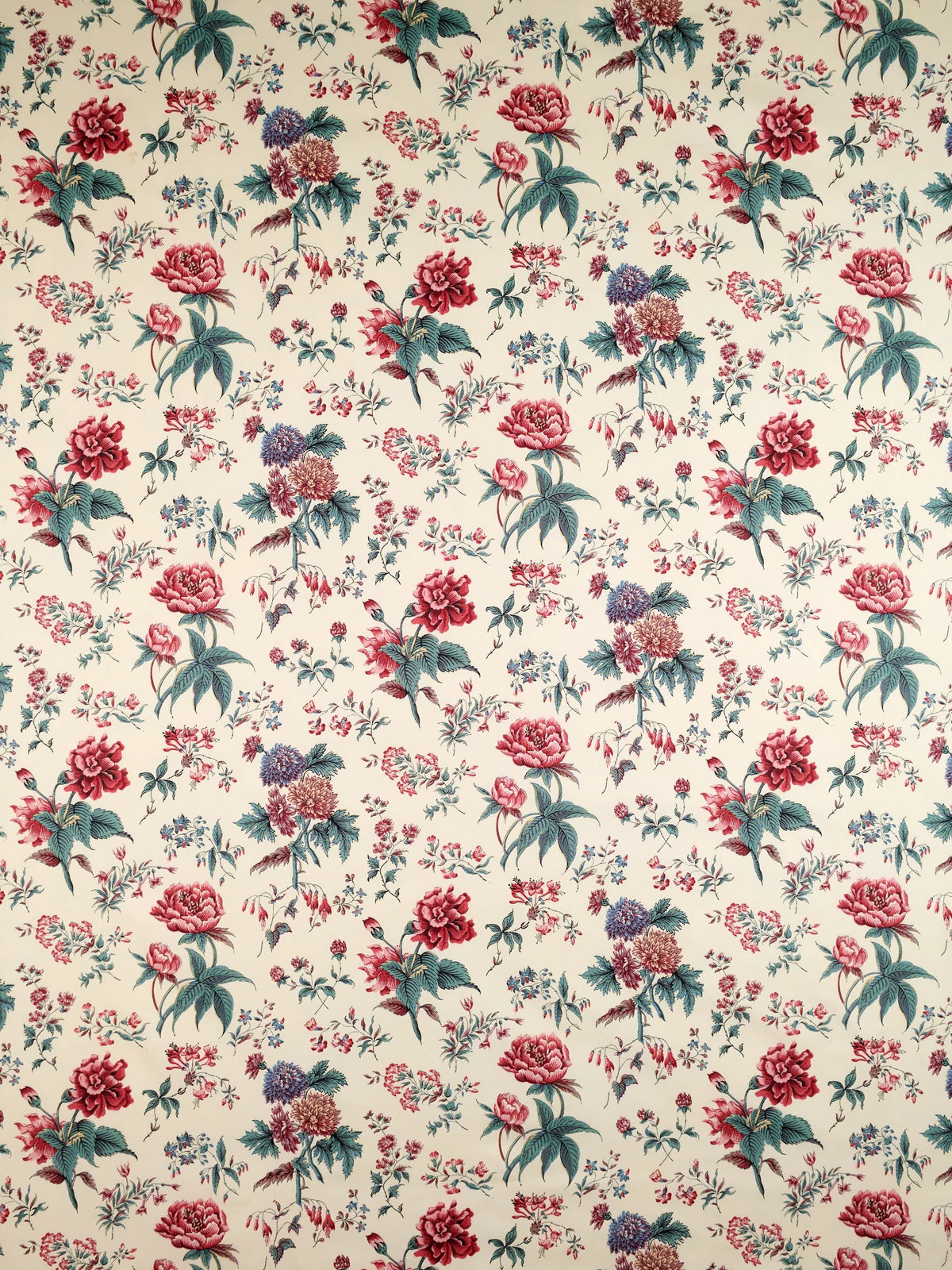 Garden House Chintz Carmine