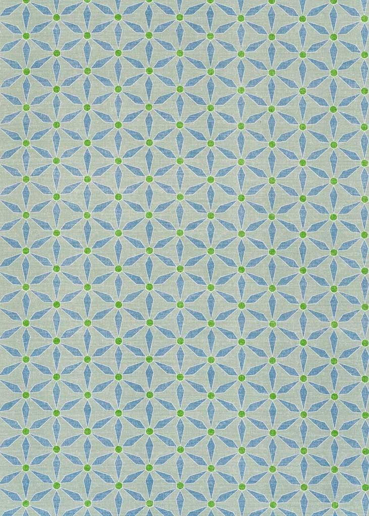 Great Morroco Blue Red On Oyster