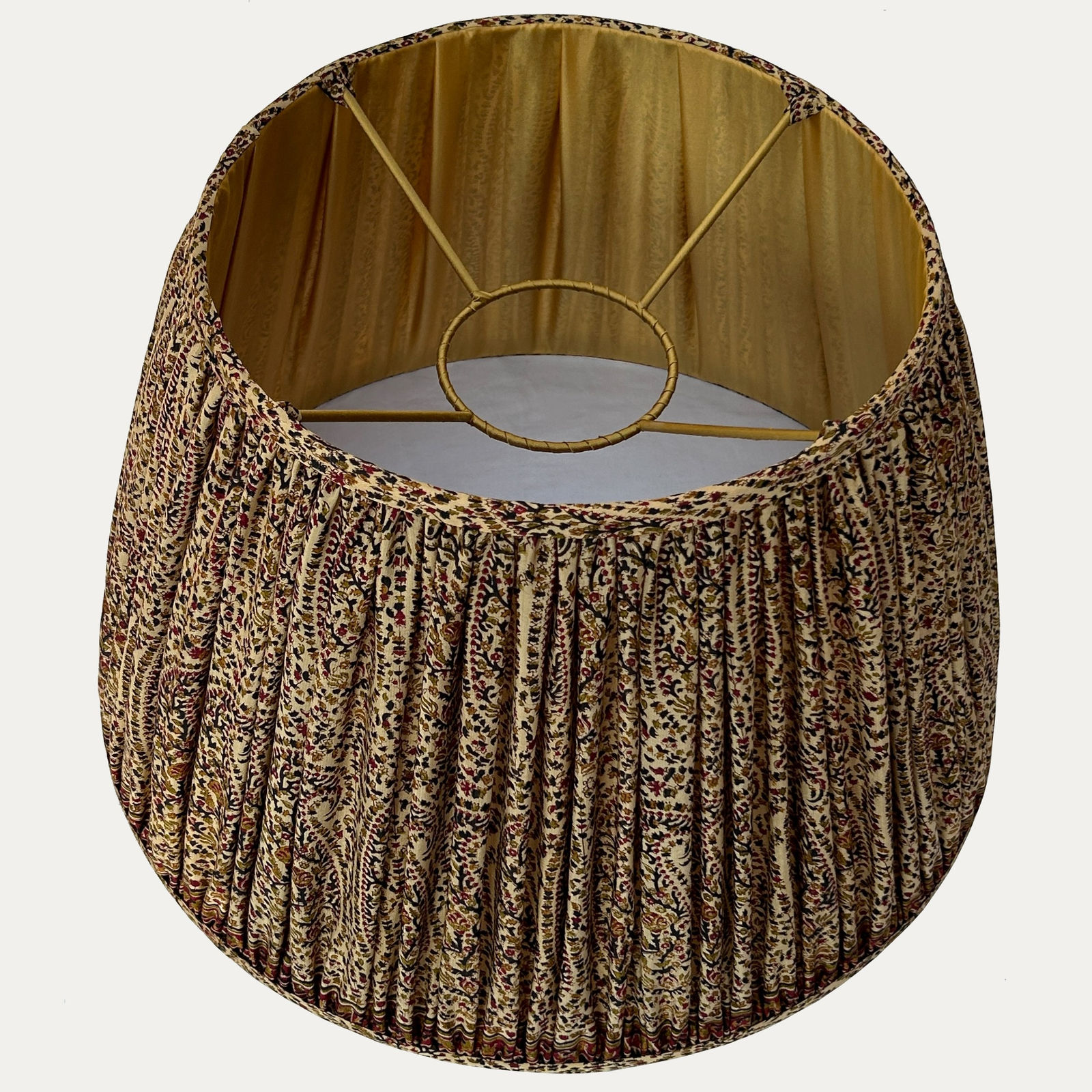 One-Off Vintage Paisley Sari Lampshade