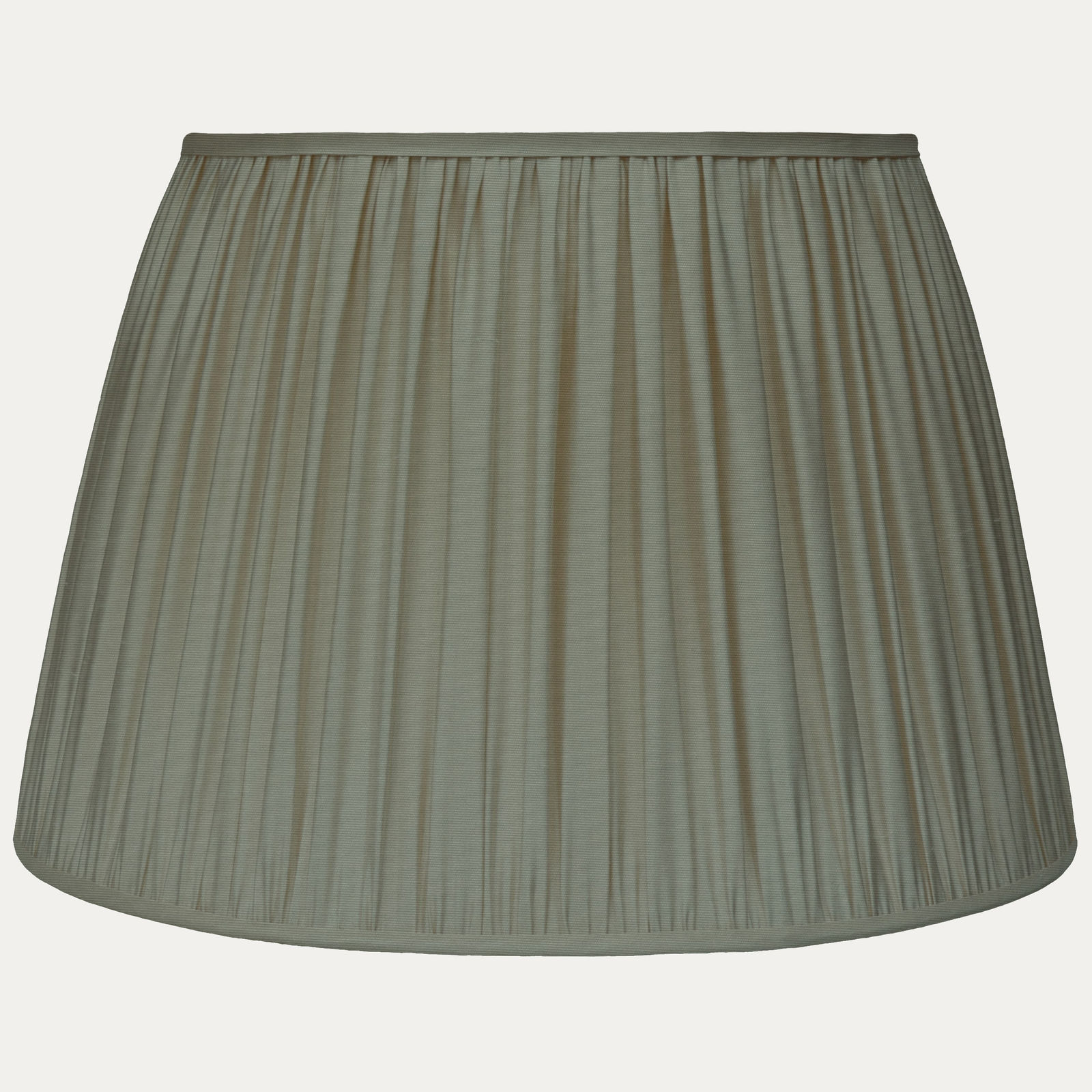 Crushed Pea Faille Lugano Silk Pembroke Lampshade