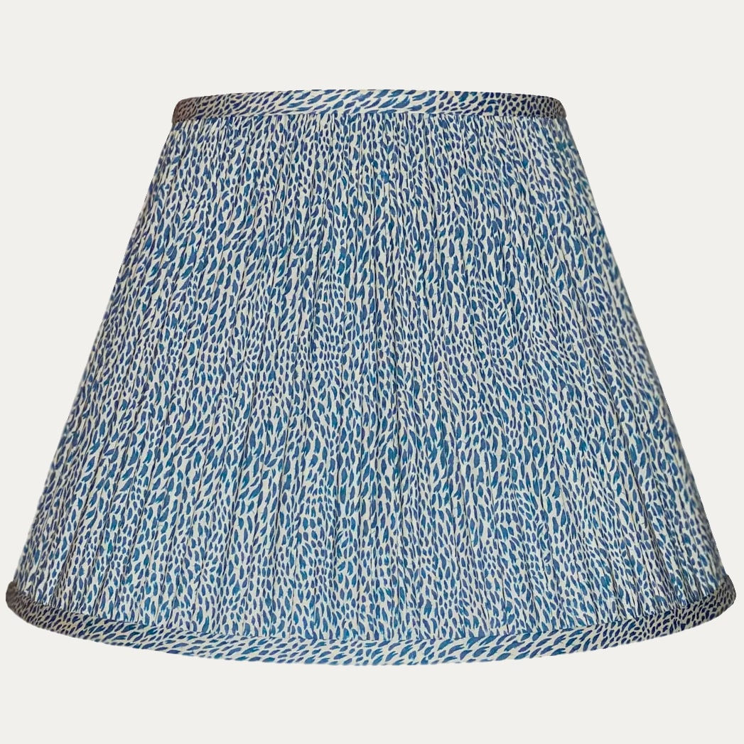 Pierre Frey Plumettes Celeste Tall Empire Lampshade