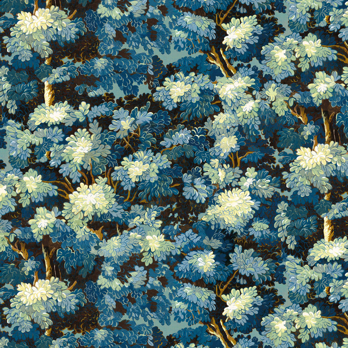 Antoinette Poisson Joli Bois Cushion with Fabric Both Sides