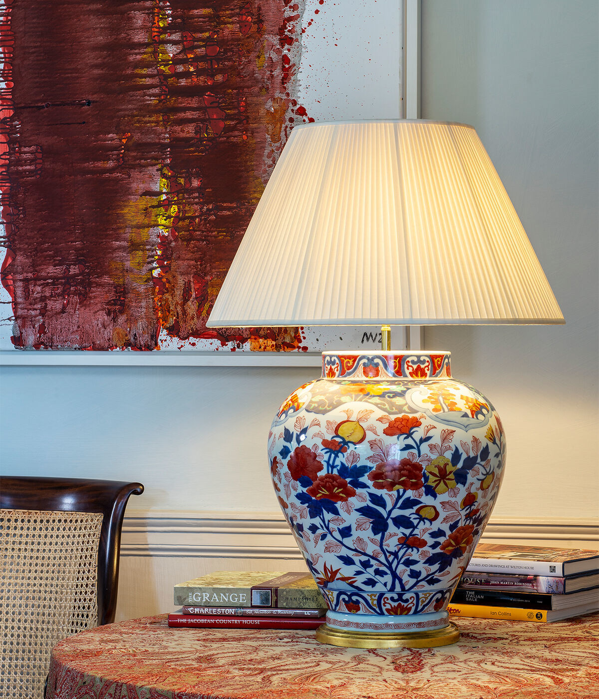 Imari Table Lamp Blossom
