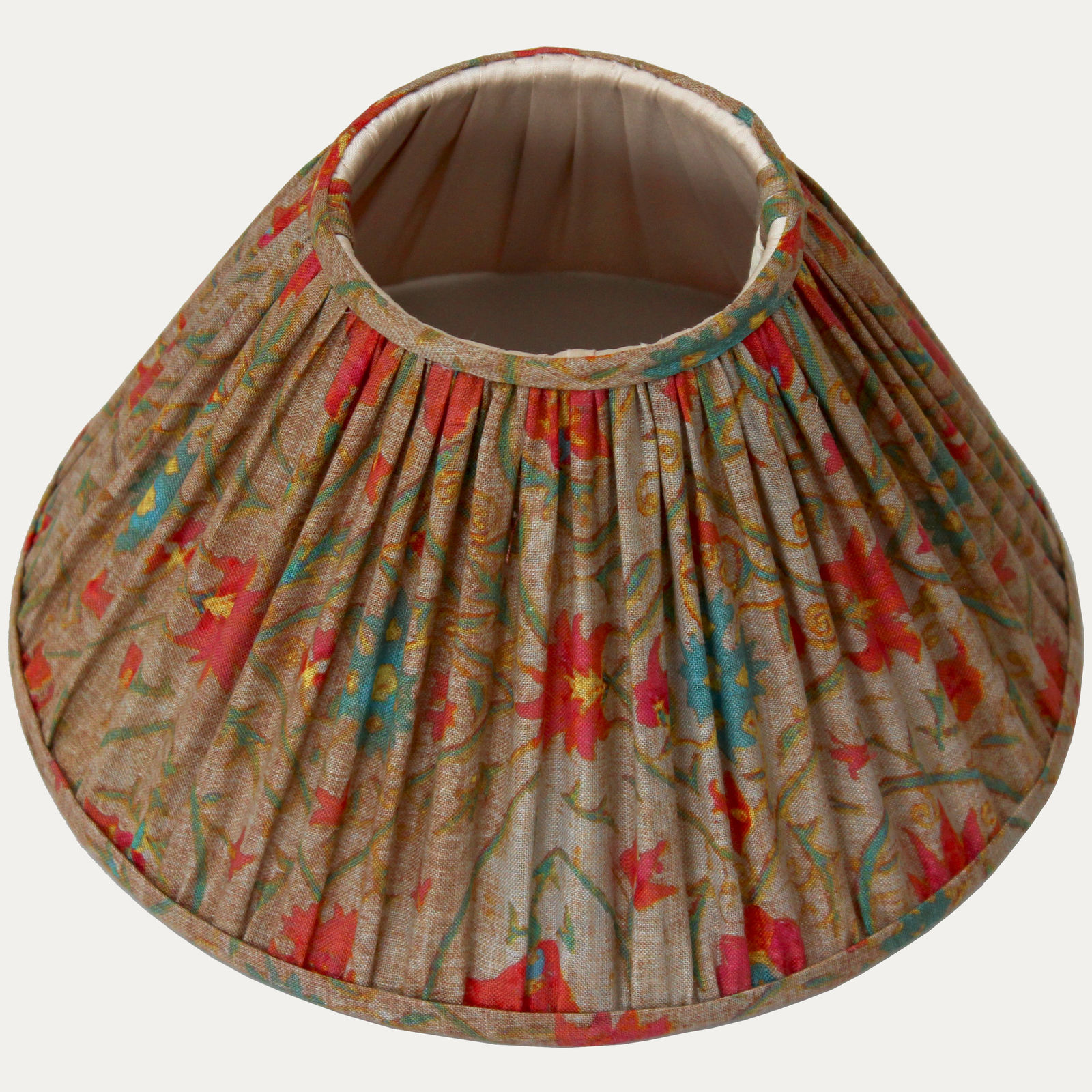 Arjumand Tree of Life Linen Voile Lampshade