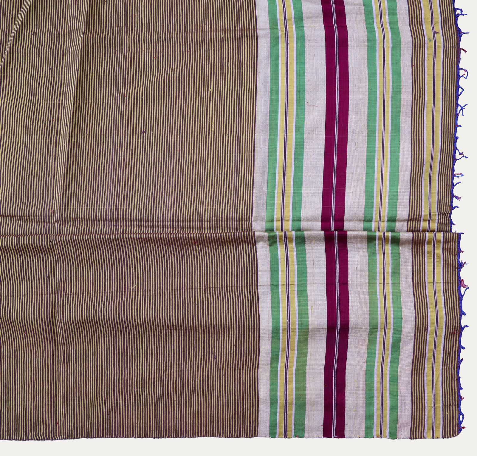 Ottoman Striped Silk Shawl
