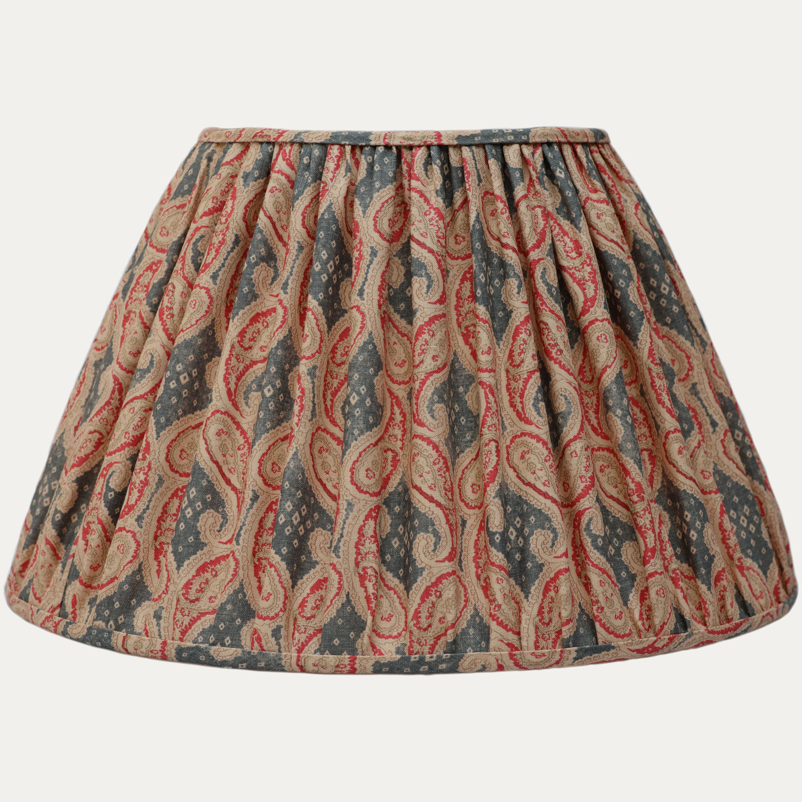 Bennison Calicut Paisley Empire Lampshade with Silk Lining