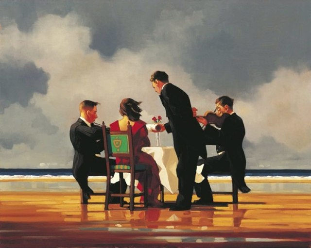 Jack Vettriano Elegy for a Dead Admiral