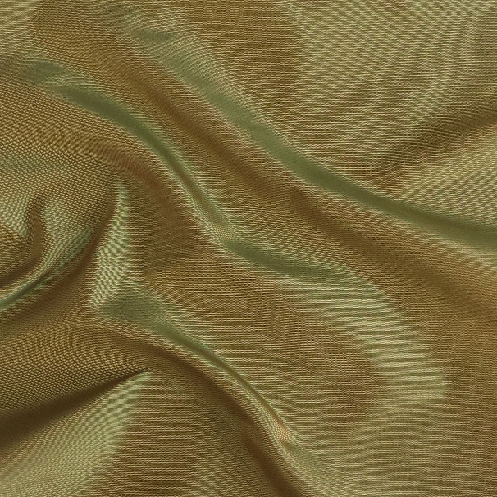 Shot Khaki Taffetas Fontanges Silk