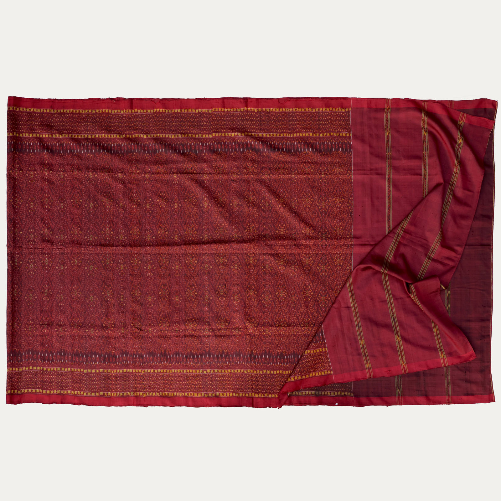 Cambodian Ikat Silk Textile