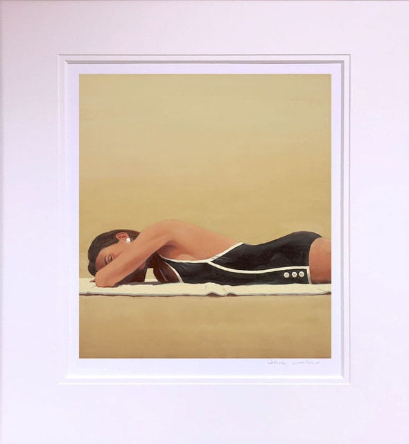 Jack Vettriano Scorched Mounted
