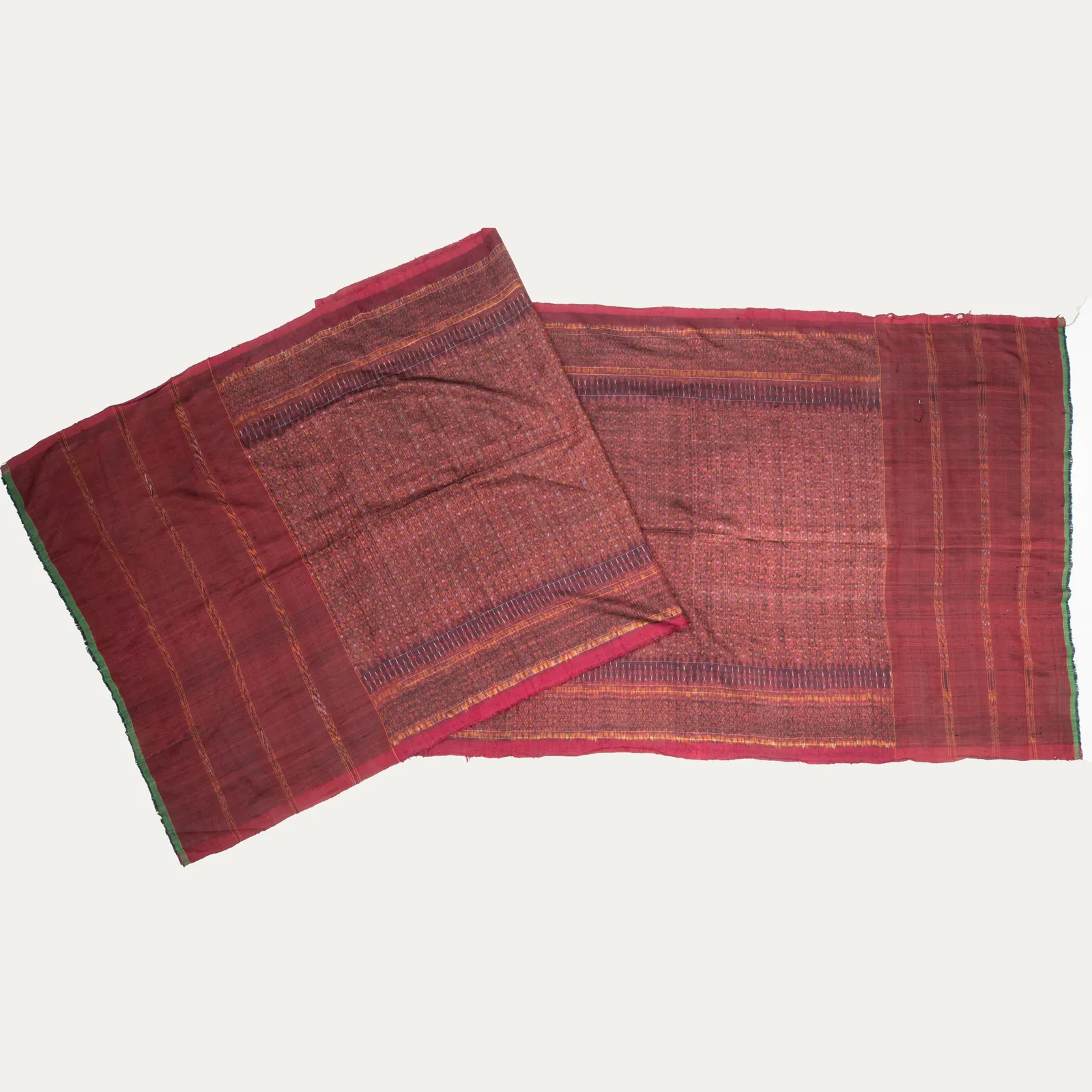 Vintage Cambodian Silk Textile