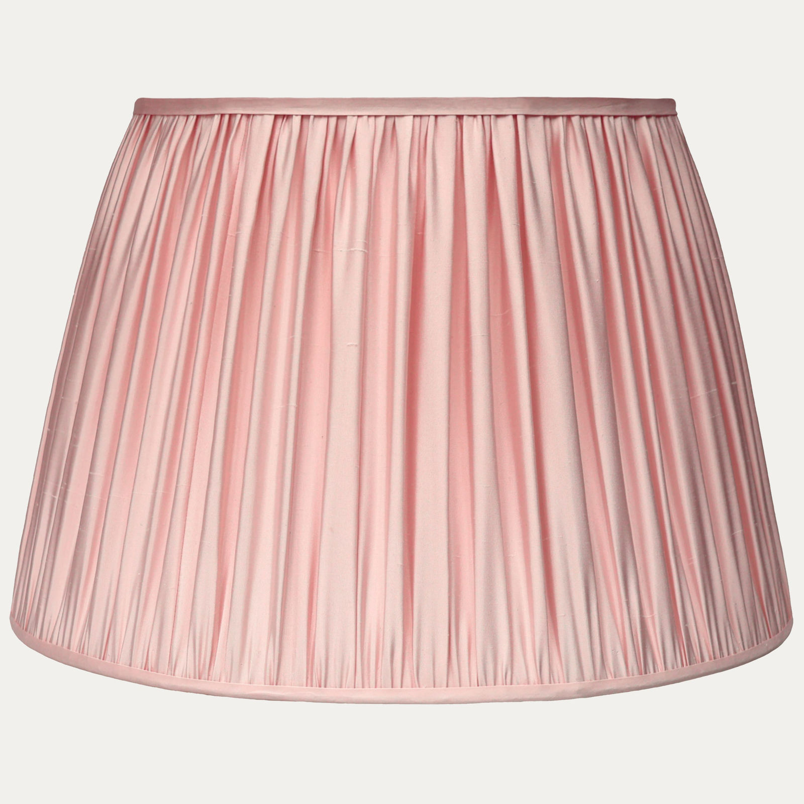 Douppion Blush Silk Pembroke Lampshade