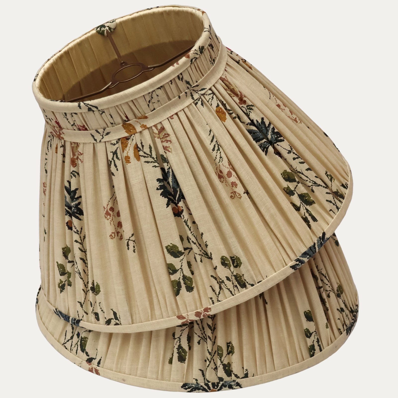 Robert Kime Cornflowers Collar Top Reading Light Lampshade