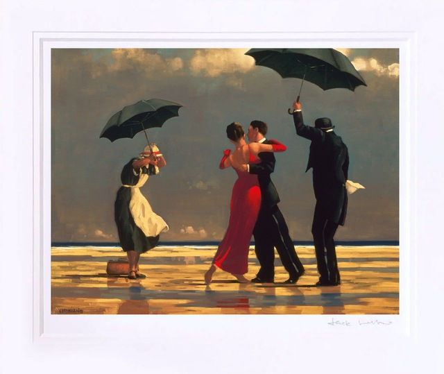 Jack Vettriano The Singing Butler Mounted