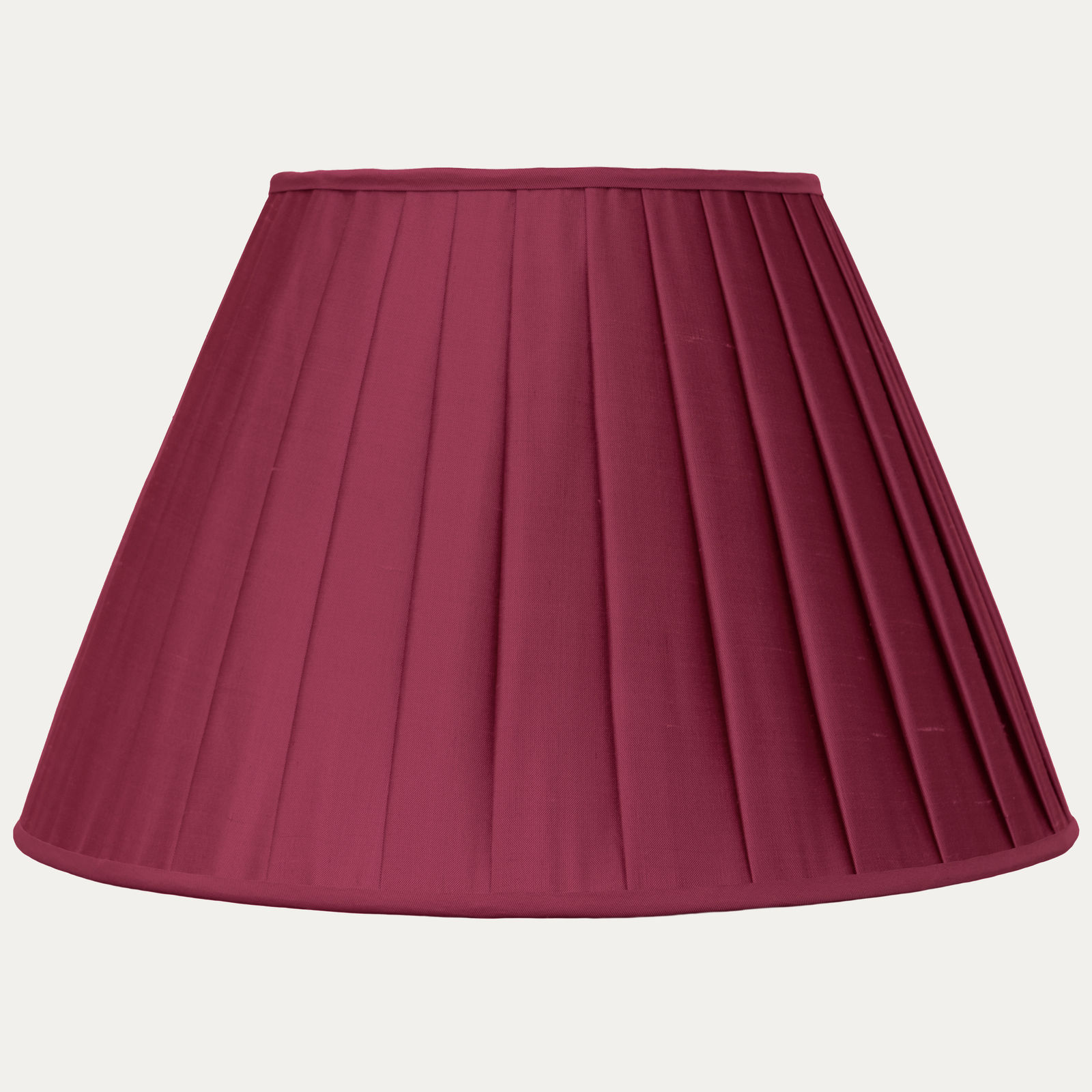 Douppion Jam Silk Box Pleated Lampshade