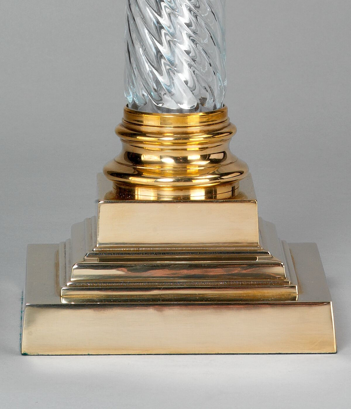 Twisted Glass Column