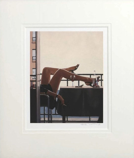 Jack Vettriano The Temptress Mounted