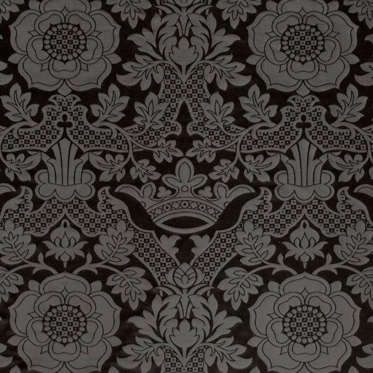 St Margaret Brocade Black