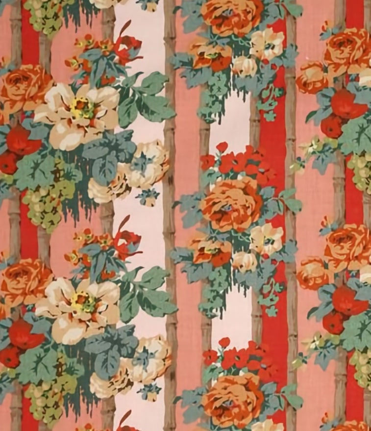 Regency Bamboo Red Pink