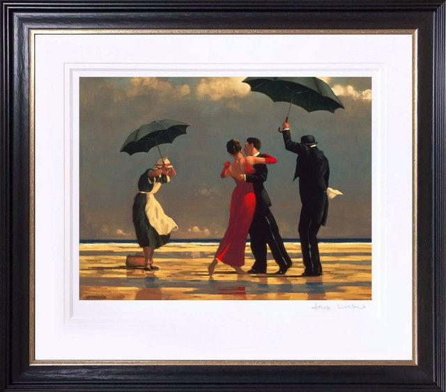 Jack Vettriano The Singing Butler Framed