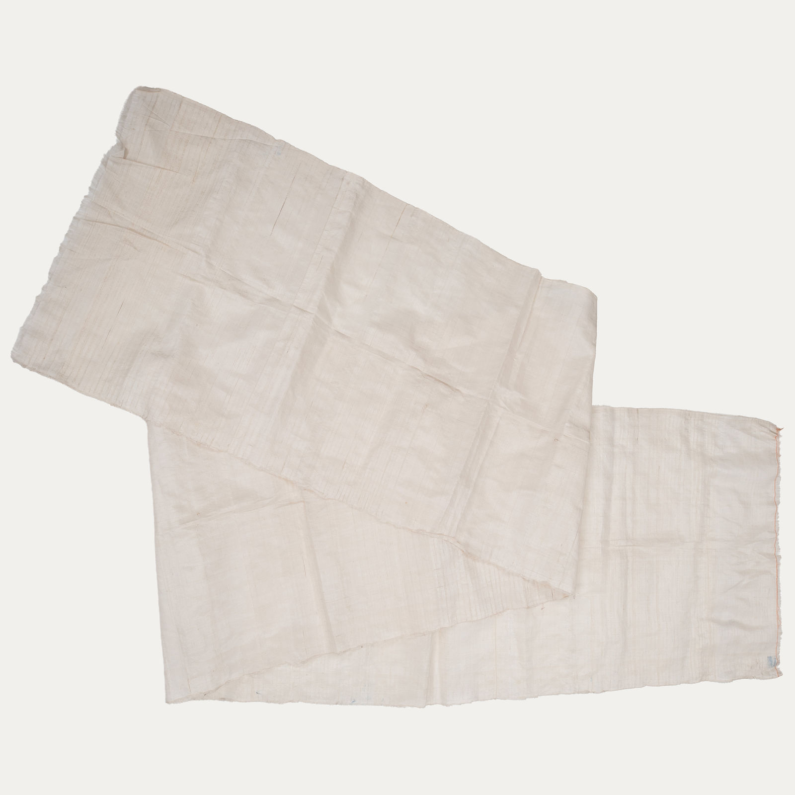 Vintage Off White Silk