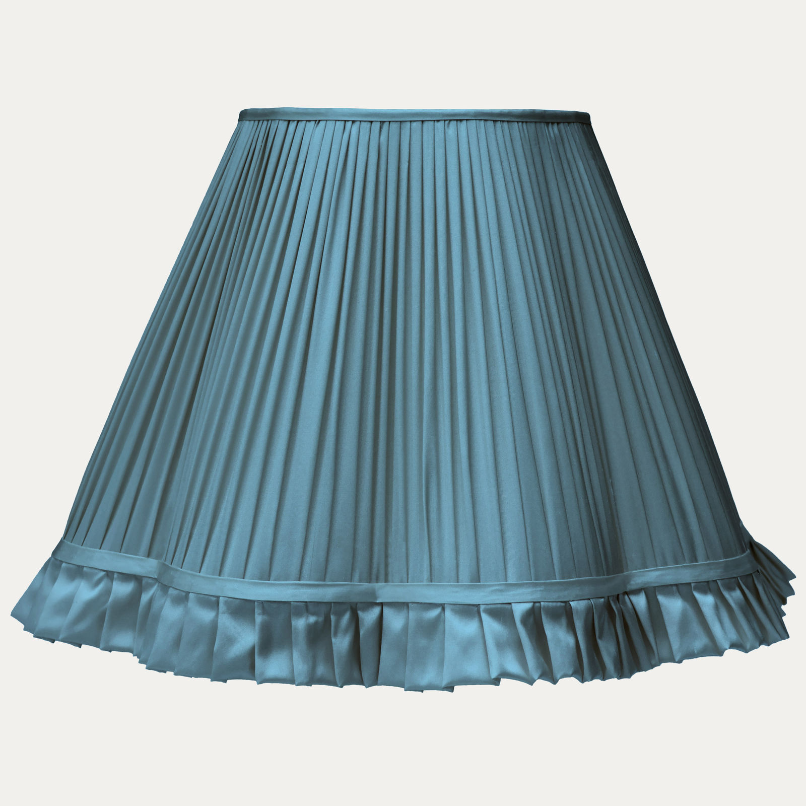 Douppion Cascade Silk Scallop Lampshade