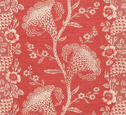 Leopard Lily Coral On Beige