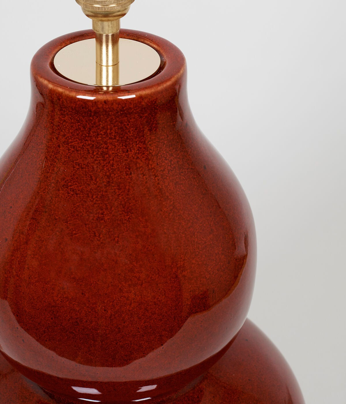 Avebury Table Lamp Sang de Boeuf