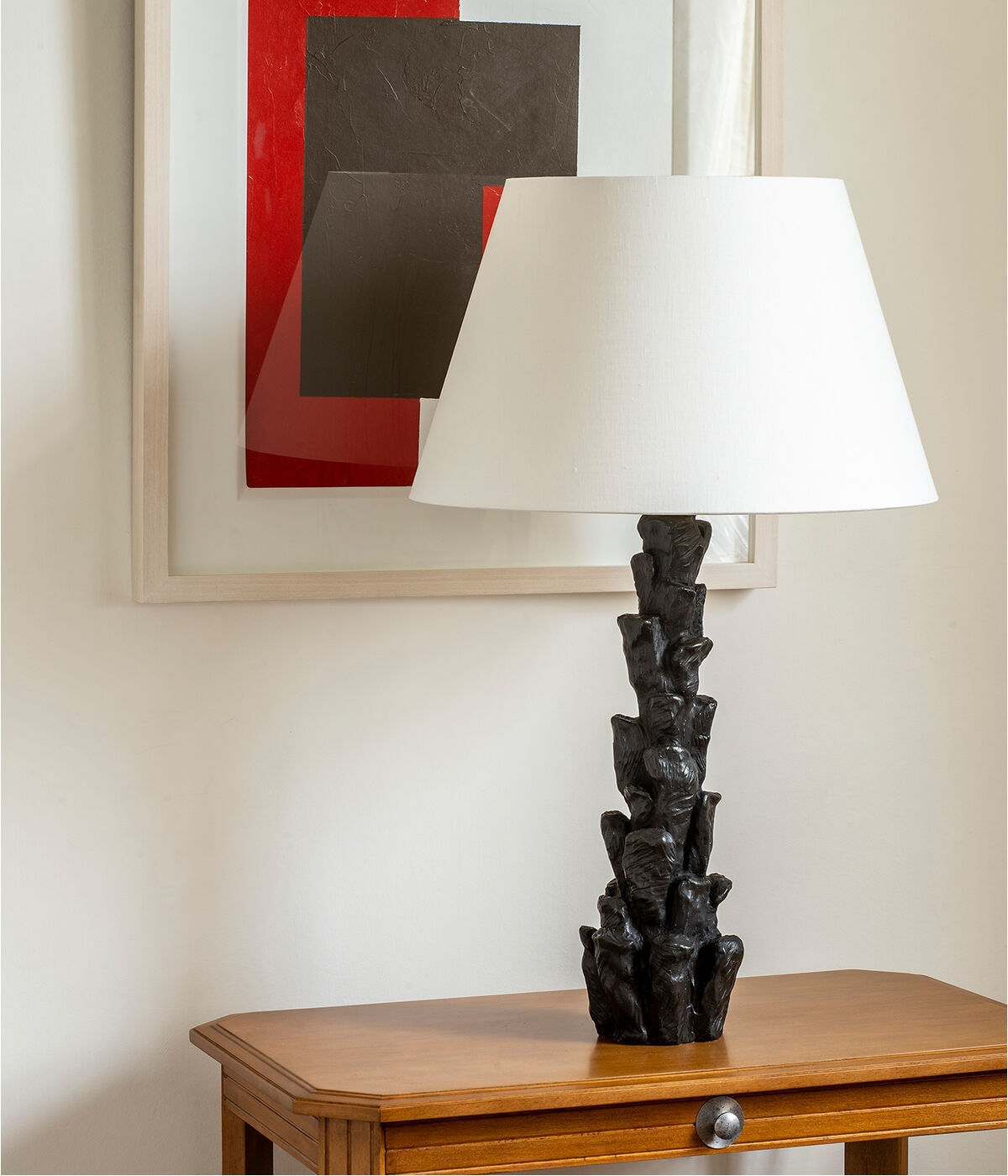 Rock Table Lamp Bronze