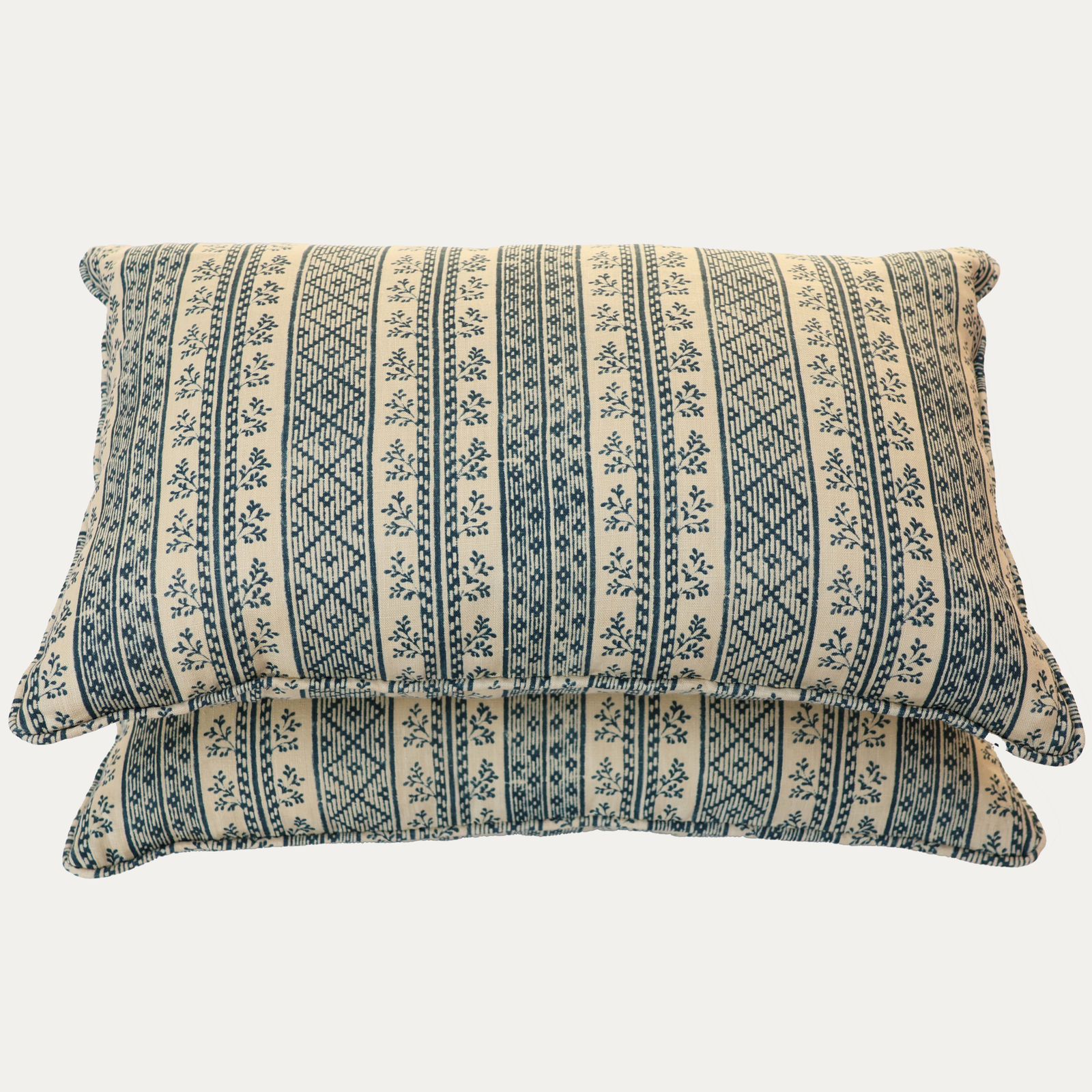 Jasper Dutch Stripe Porcelain Decorative Cushion